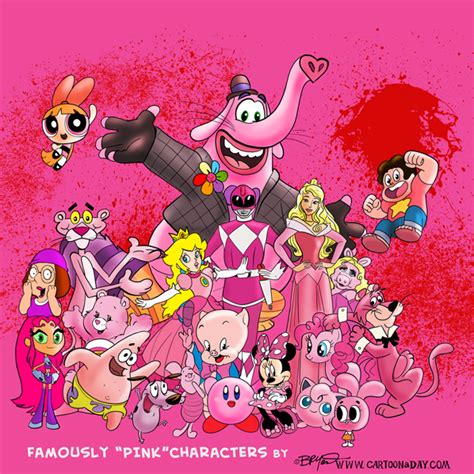 pink tv show characters|24 Iconic Cartoon Characters With Pink Hair, Ranked